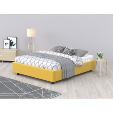Кровать SleepBox Velvet Yellow ARSKO стиль скандинавский лофт 