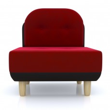 Кресло Торли Velvet Red ARSKO стиль скандинавский лофт