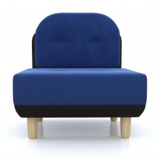 Кресло Торли Velvet Blue ARSKO стиль скандинавский лофт