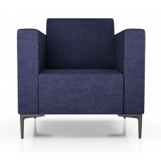 Кресло Ник Textile Blue ARSKO стиль скандинавский лофт