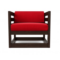 Кресло Магнус Velvet Венге Red ARSKO стиль скандинавский лофт