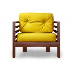 Кресло Стоун Eco-leather Сосна Вишня ARSKO стиль скандинавский лофт
