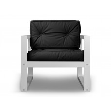 Кресло Астер Eco-leather Белый ARSKO стиль скандинавский лофт