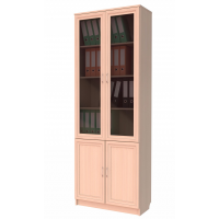 Книжный шкаф 202, цвет дуб молочный