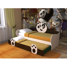 Детская двухъярусная кровать Панда-7