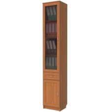 Шкаф-пенал для книг 206 цвет ольха